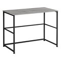 Monarch Specialties Computer Desk, Home Office, Laptop, Left, Right Set-up, Storage Drawers, 40"L, Work, Metal, Grey I 7778